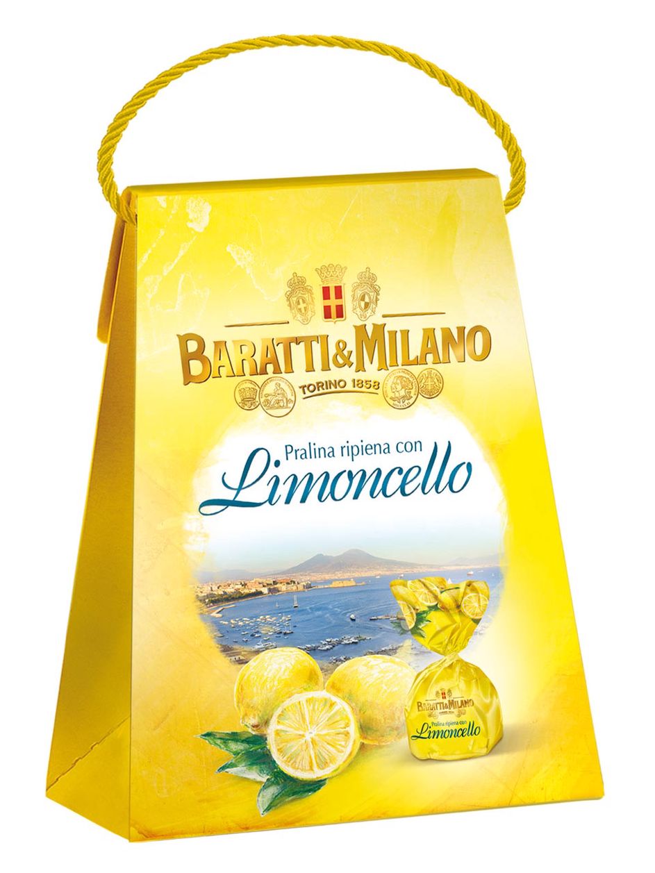 Baratti Milano Limoncello Ballotin 150g Frankfurt Airport Online