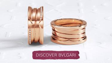 BVLGARI rings - discover bulgari