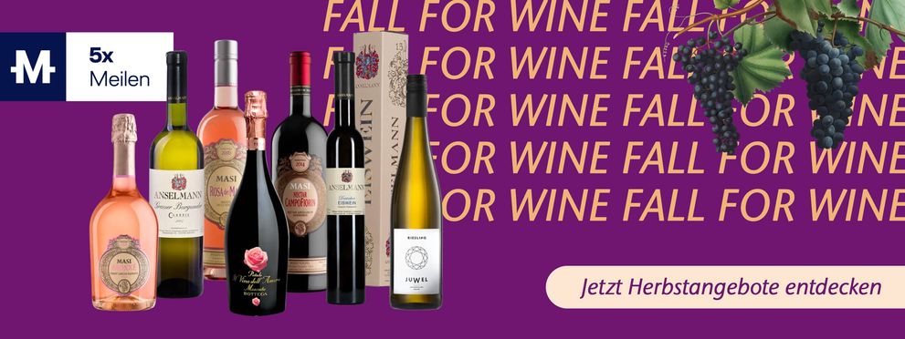 Fall for Wine - Jetzt Herbstangebote entdecken