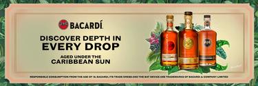 Bacardi - Discover depth in every drop - aged under caribbean sun