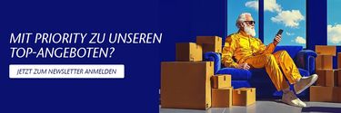 Mit Priority zu unseren Top-Angeboten? Jetzt zum Newsletter anmelden