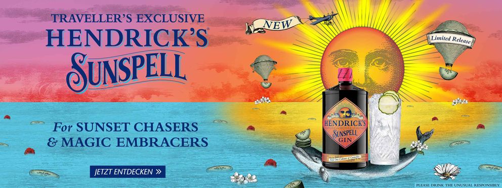 Traveller's Exclusive Hendrick's Sunspell Gin