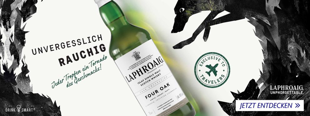 Laphroaig Whisky - Unvergesslich Rauchig