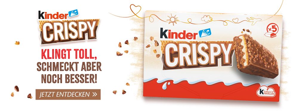 Kinder Crispy -  Klingt toll, schmeckt aber noch besser!