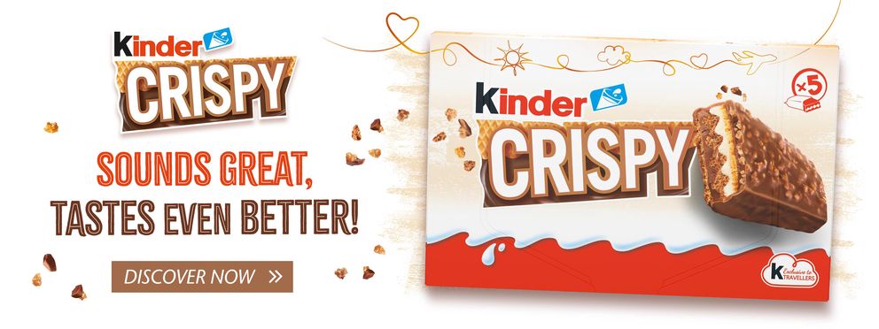 Kinder Crispy - sounds great, tastes even better!