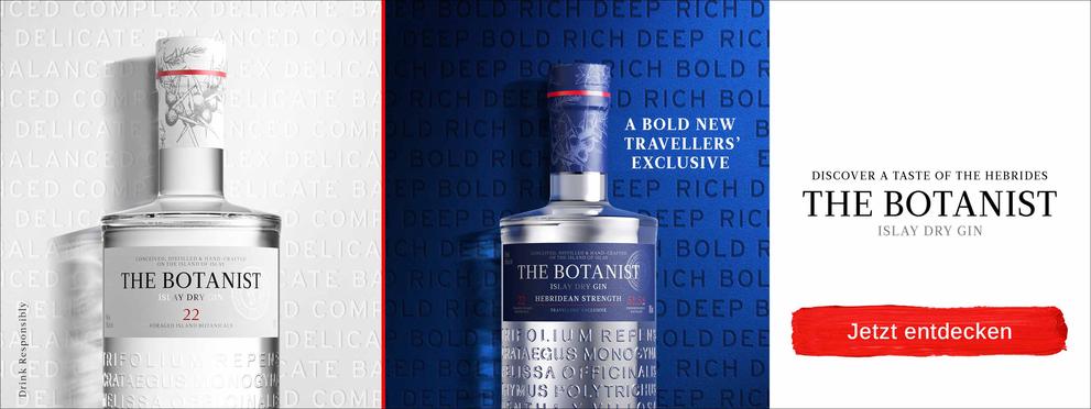 A bold new travelers' exclusive: The Botanist islay dry gin - Jetzt entdecken