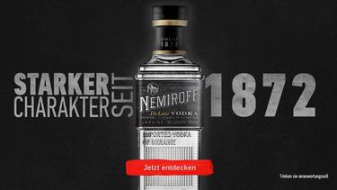 Nemiroff Vodka De Luxe Flasche