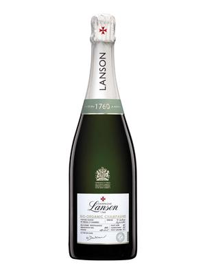 | Champagne, Black white/rose, (duopack) Airport Shopping Label, Lanson, Online Label/Rosé Frankfurt 2x0.2L brut AOC,