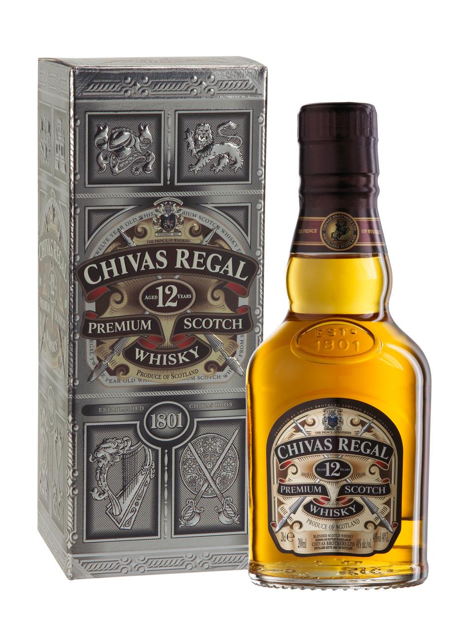 Chivas Regal Blended Scotch Whisky 12y 40% 1L in duty-free at airport  Vilnius