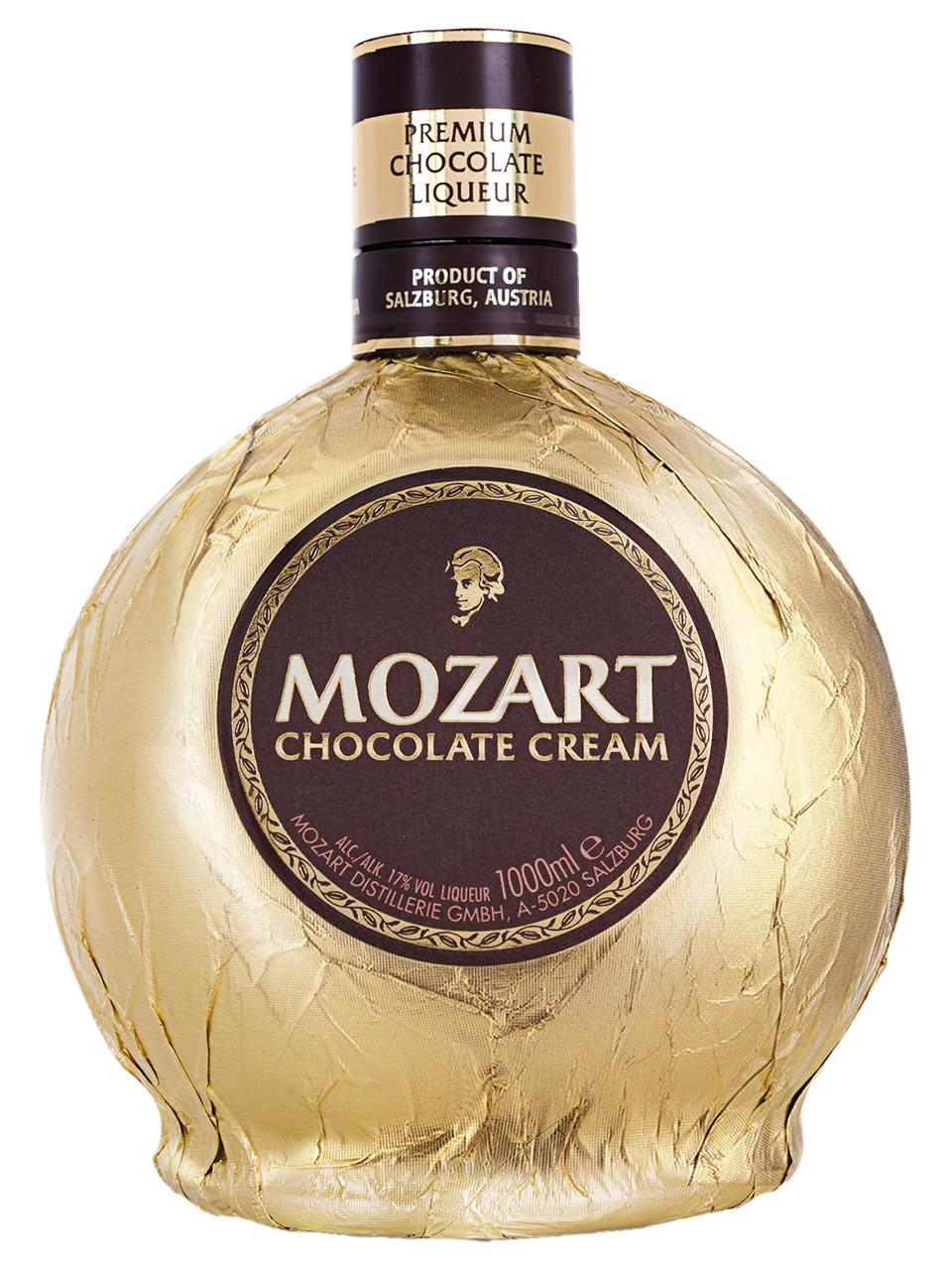 Mozart Chocolate Cream Likör Frankfurt Shopping | Online Airport 17% 1L