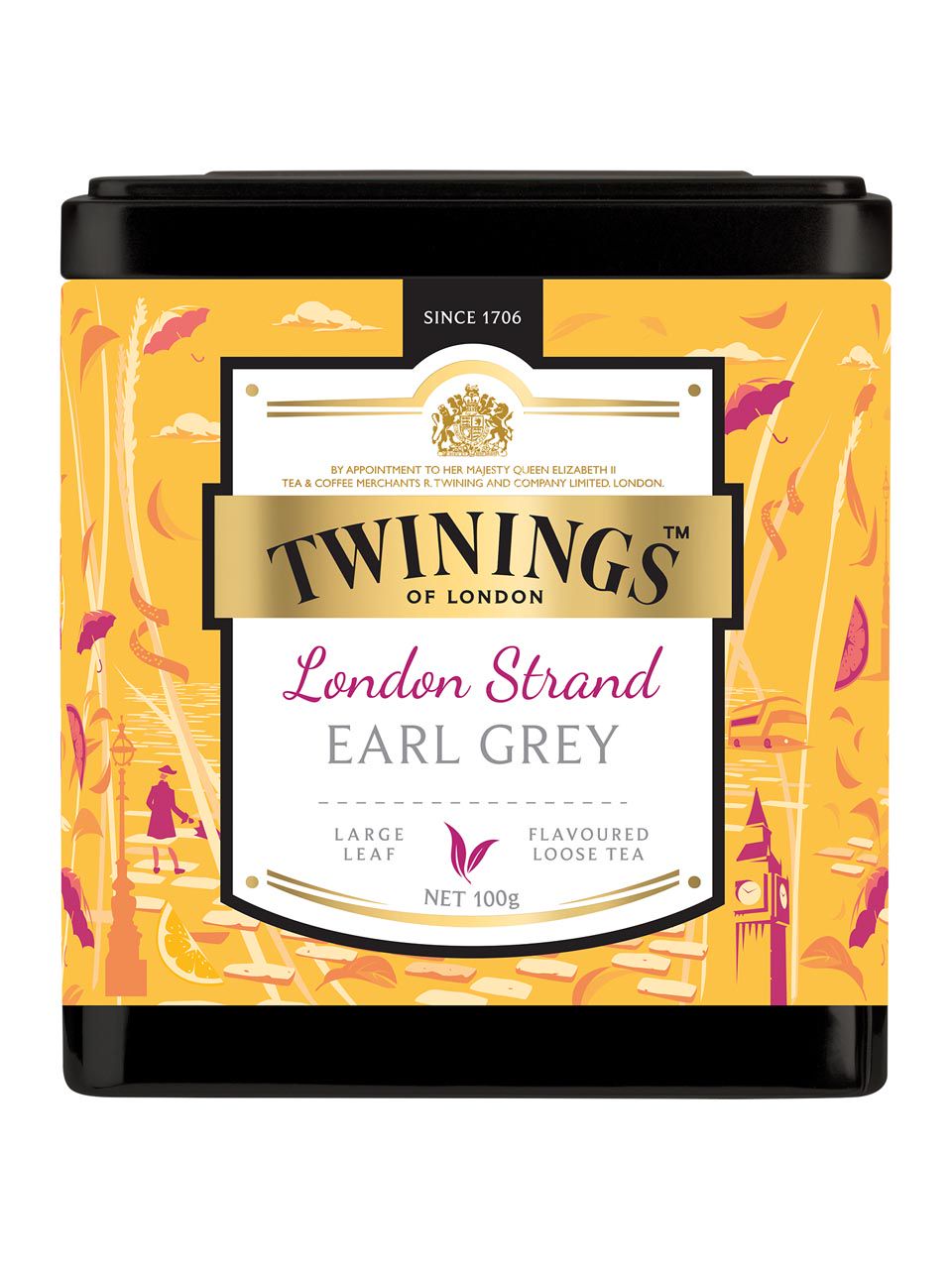 Buy Kusmi Tea Organic Earl Grey Intense metal tin 100gr online at a great  price