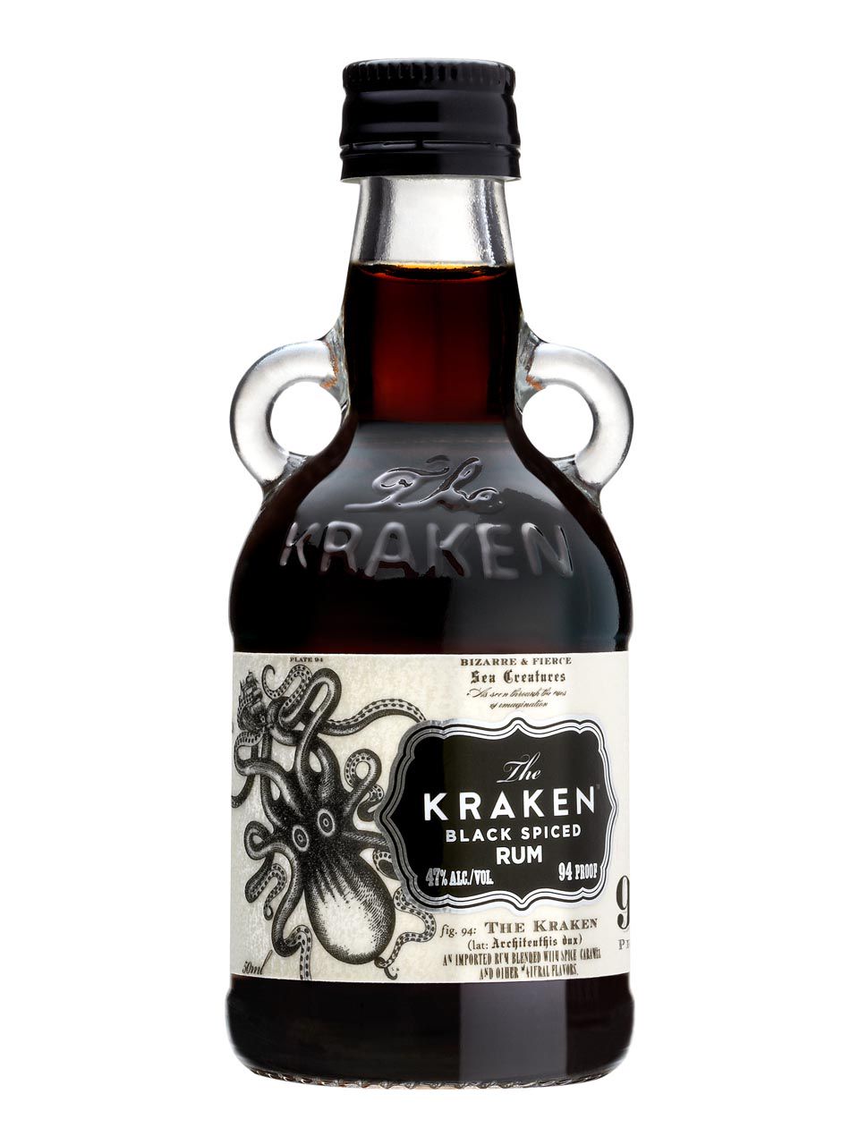 Promo The kraken rhum black spiced 40% vol chez Casino Hyperfrais