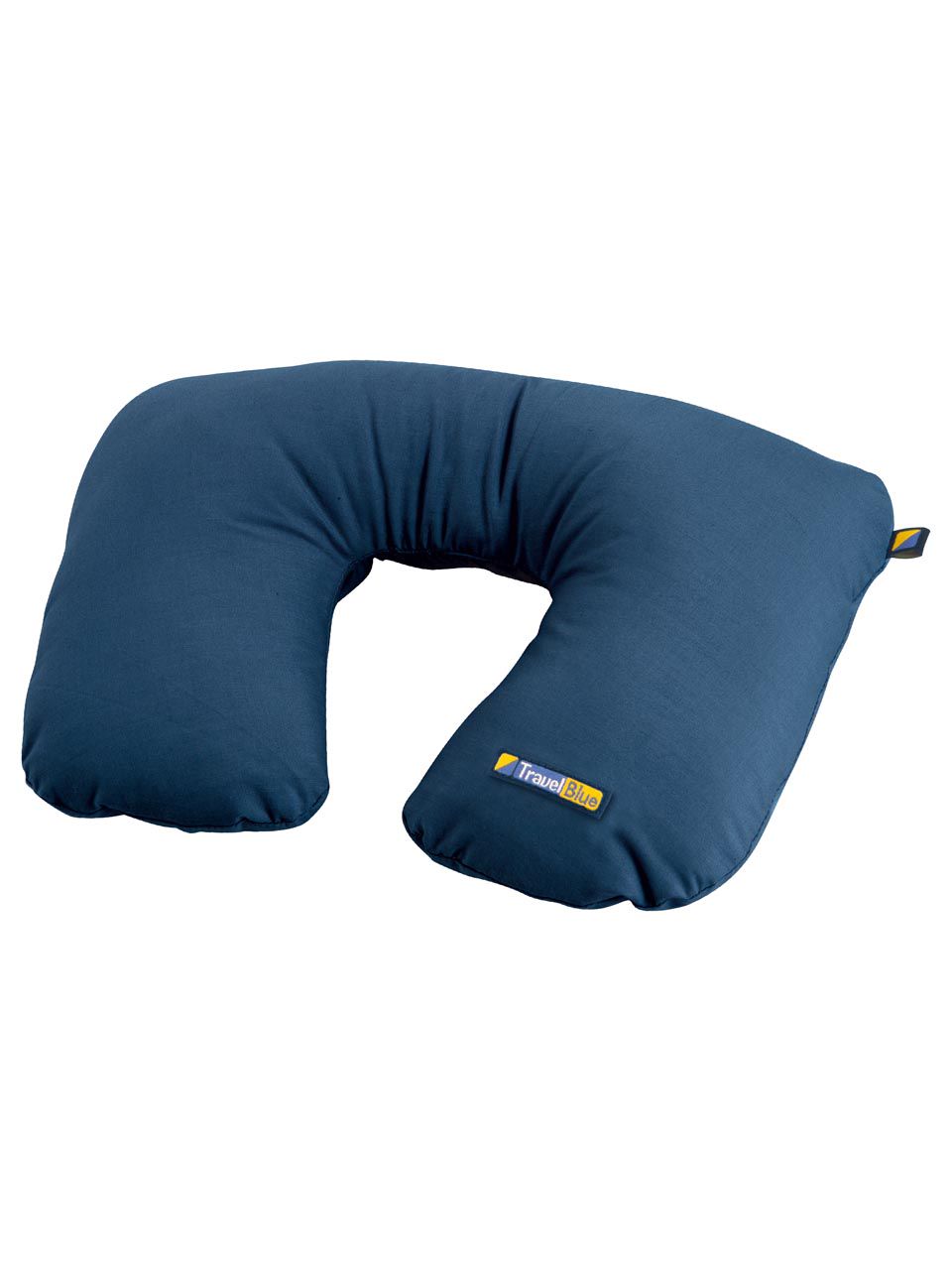 Travel shop blue pillow