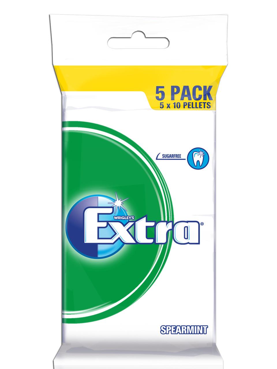 EXTRA Classic Bubble Sugarfree Chewing Gum, Multipack (4 Packs)