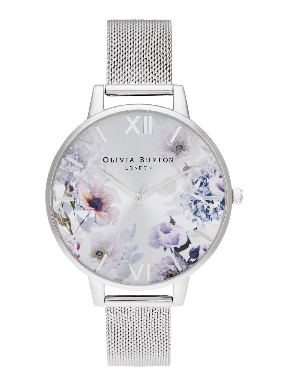 Silver olivia shop burton watch