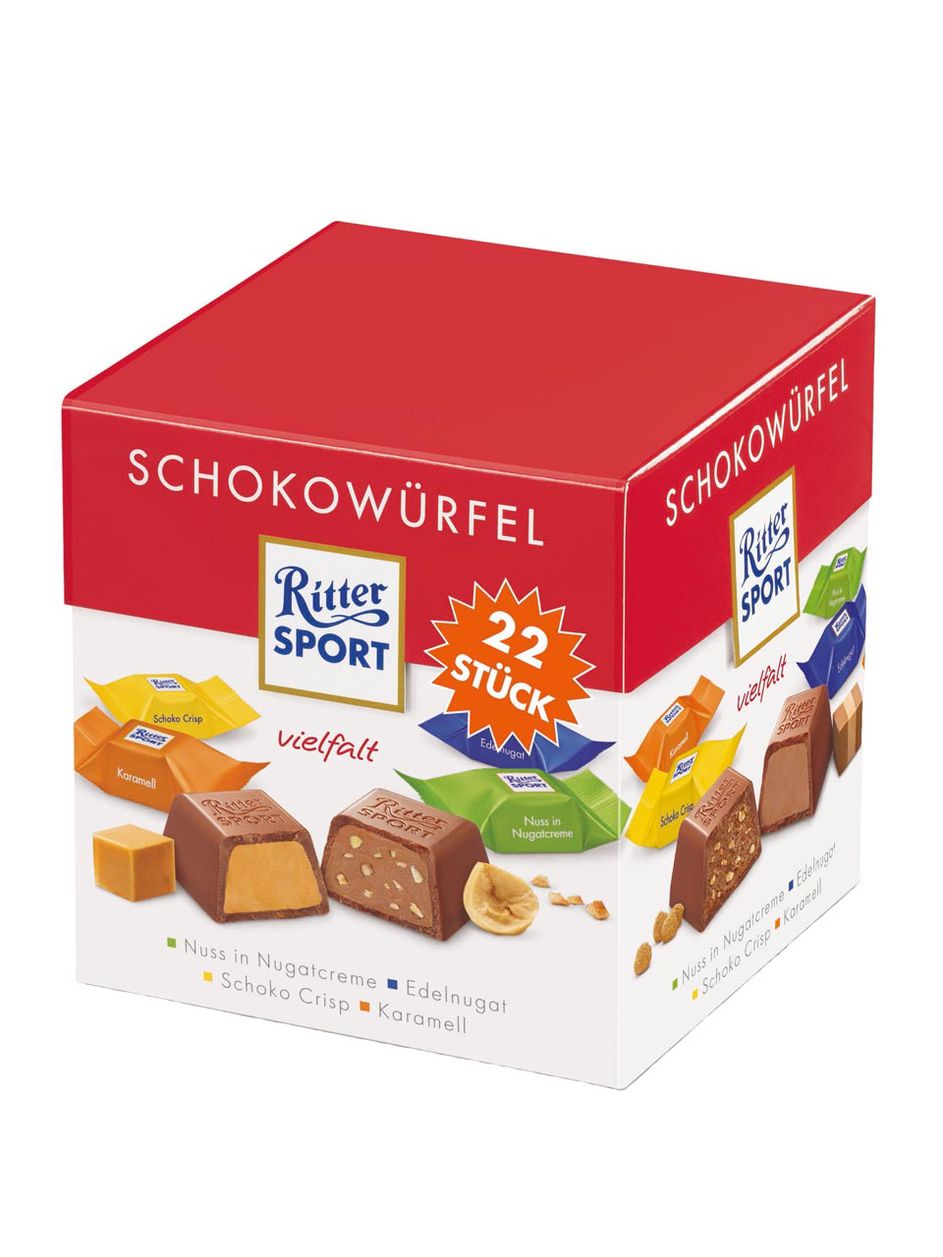 Ritter Sport Chocolate cubes 176g Frankfurt Airport Online Shopping