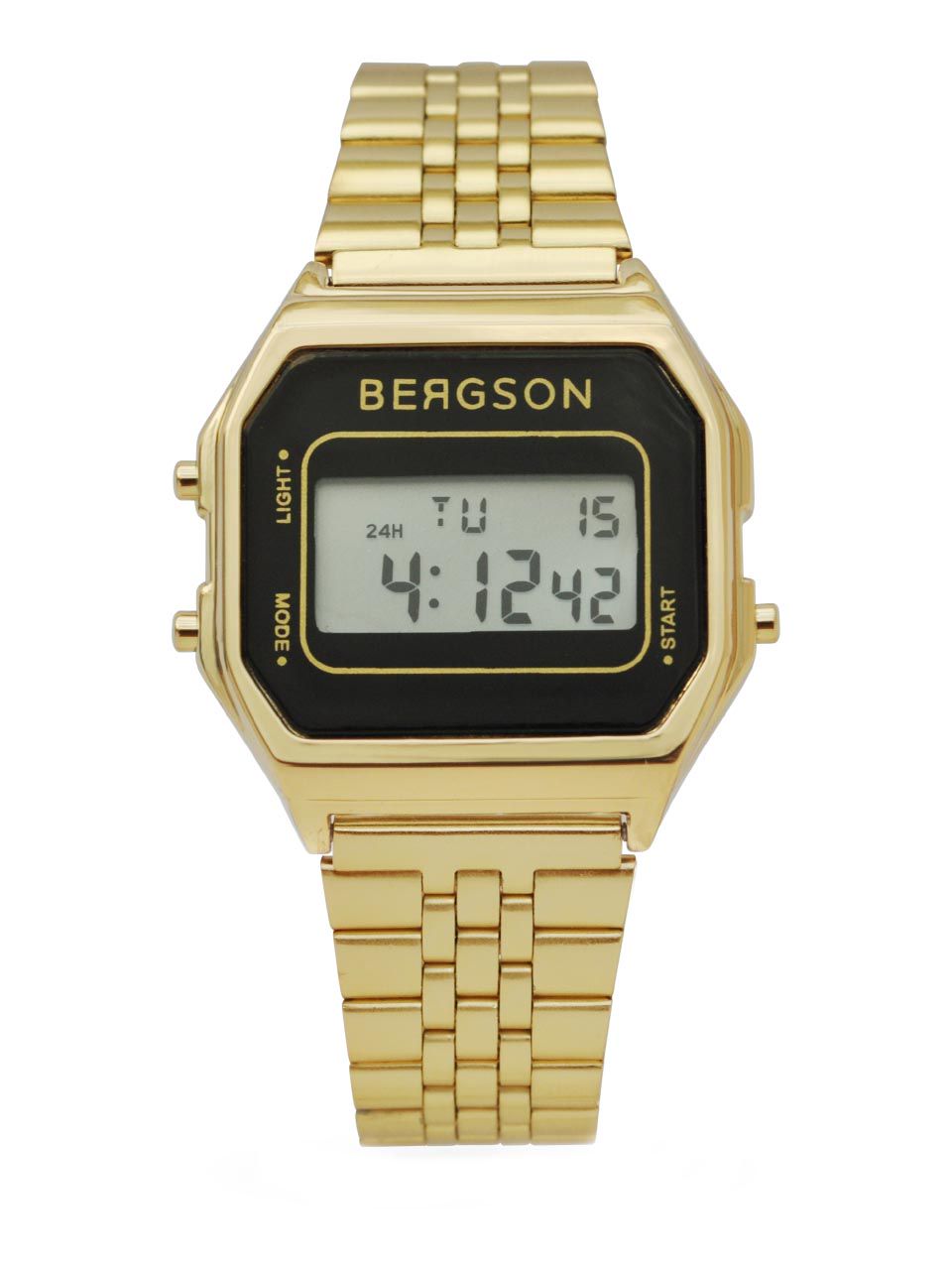 Bergson golden Digital watch unisex Frankfurt Airport Online