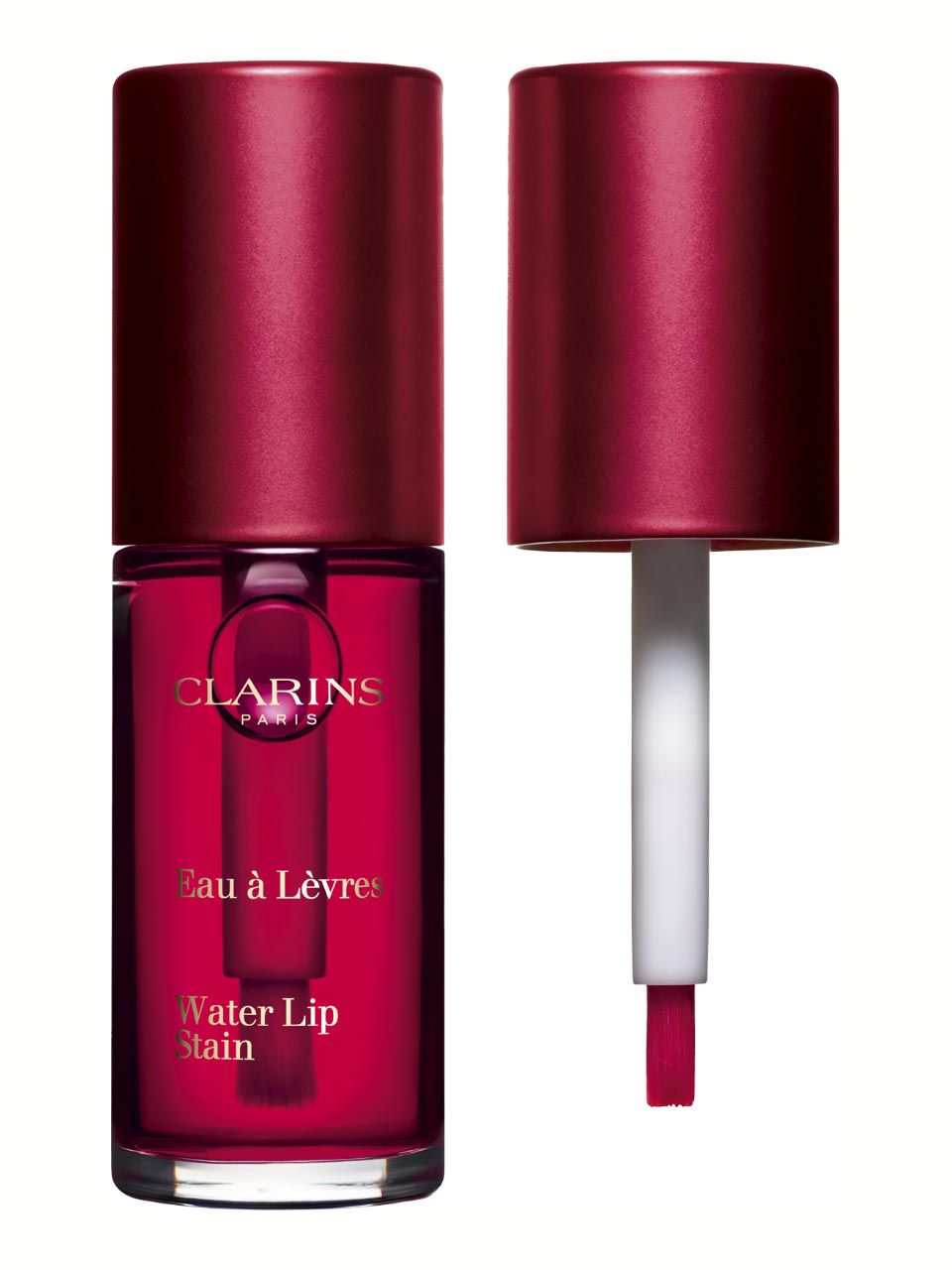 Clarins Lip Stain Lipgloss N 09 Deep Red Water Frankfurt Airport