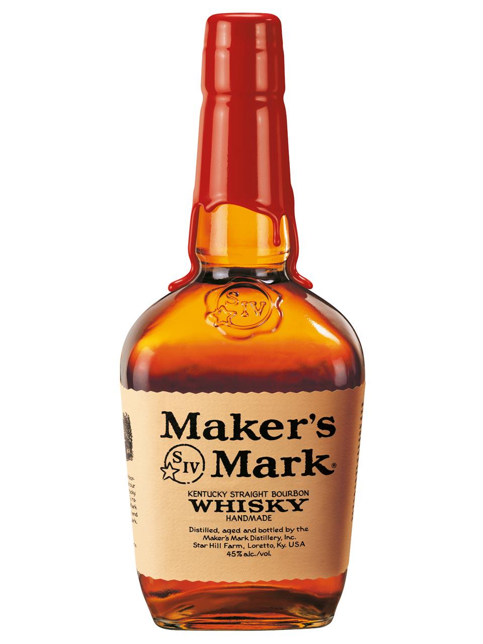 Maker\'s Mark Kentucky Straight Bourbon Whiskey 45% 1L* | Frankfurt Airport  Online Shopping