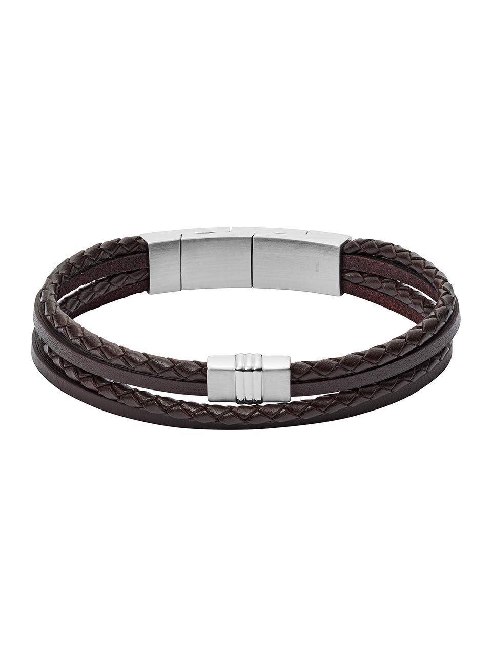 Fossil deals leather bracelet