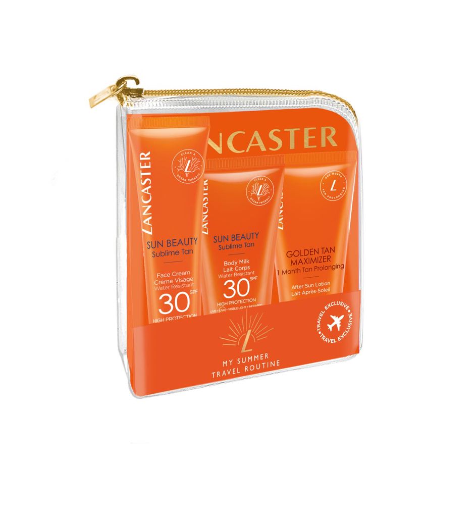 Lancaster Sun Care Set Frankfurt Airport Online Shopping