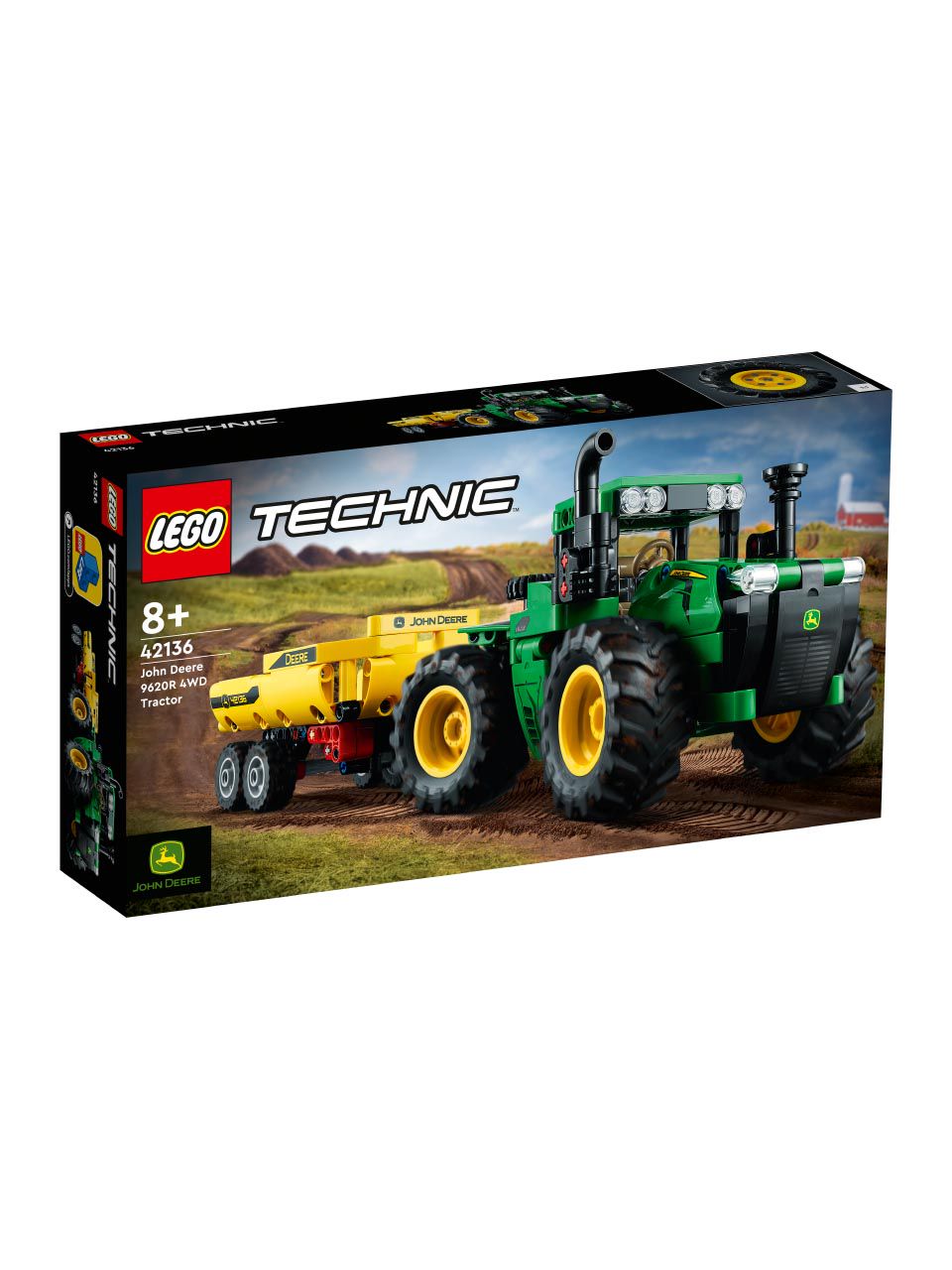 Lego technic best sale green tractor