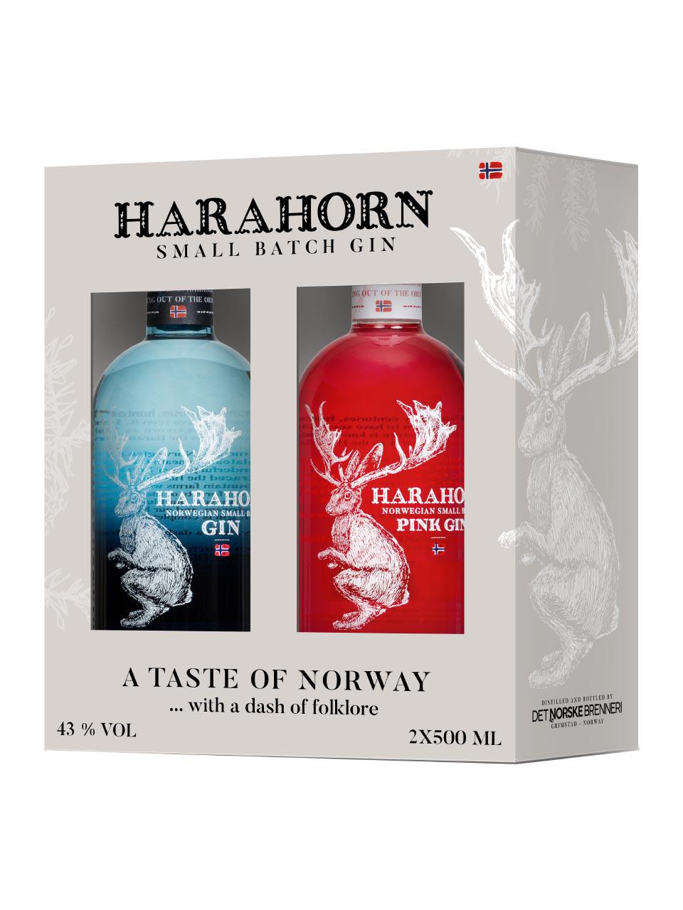 Harahorn Gin 46% Airport Shopping Frankfurt | Online 2x0.5L Twinpack