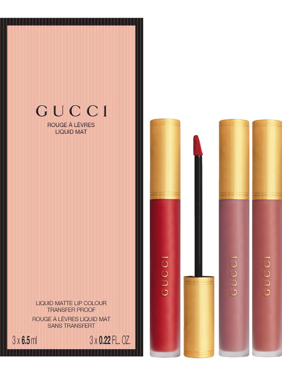 Gucci lipstick gift discount set