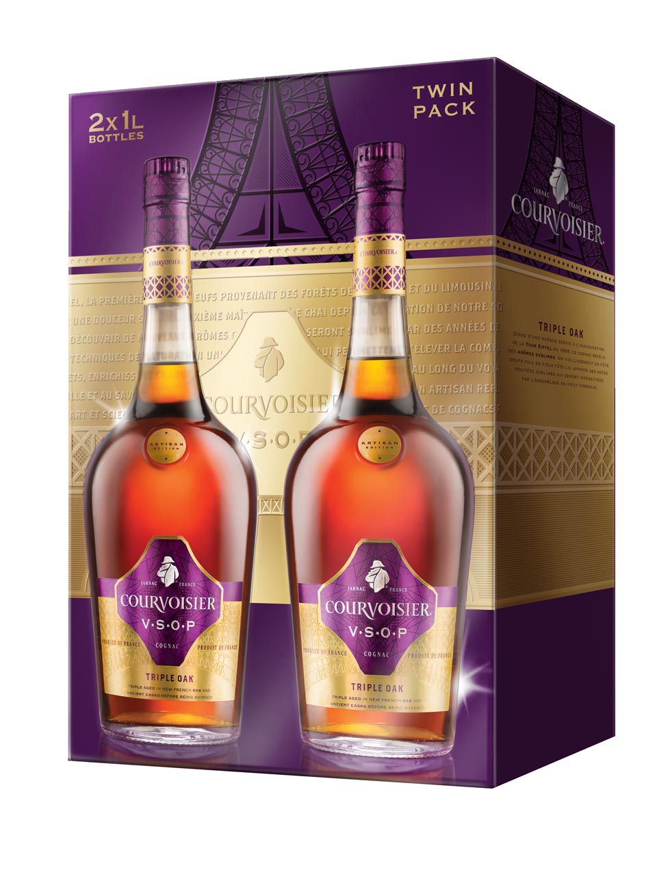 Courvoisier Vsop 40 2x1l Frankfurt Airport Online Shopping