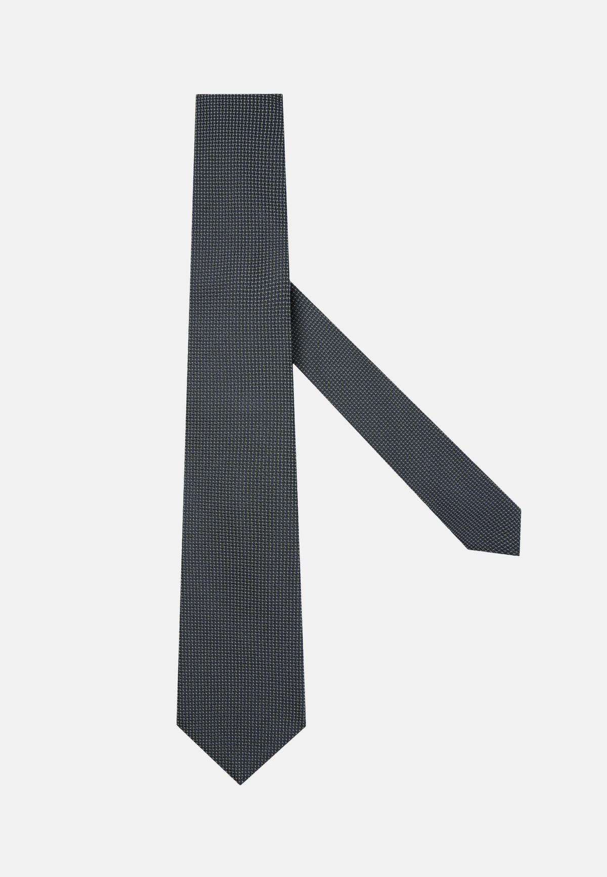 Micro Design Silk Blend Tie | Frankfurt Airport Online Shopping