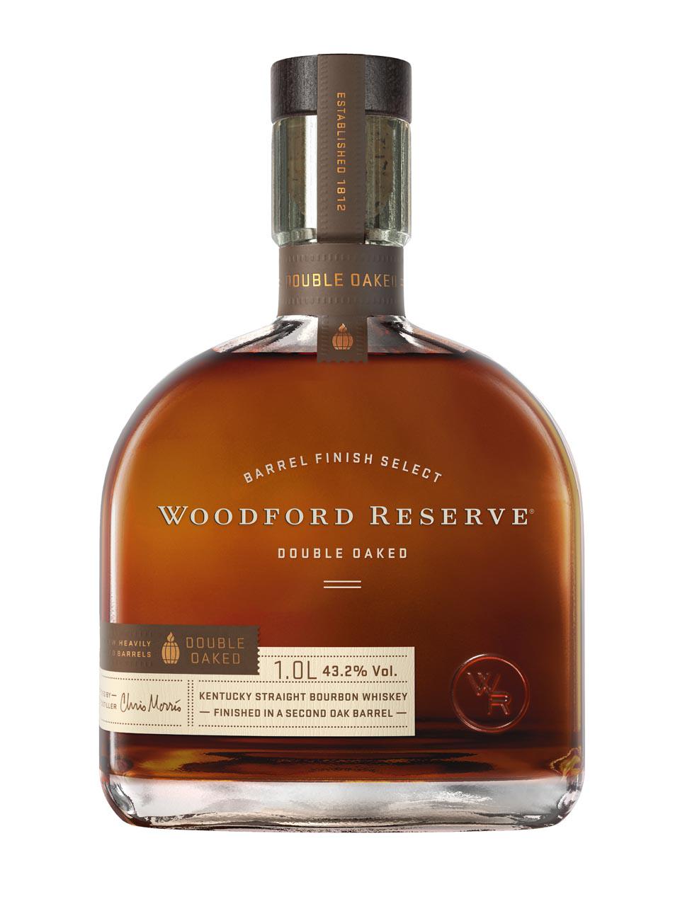 Woodford Reserve Oaked Kentucky Double Frankfurt Straight Airport 43.2% Whiskey Online Shopping 1L* | Bourbon
