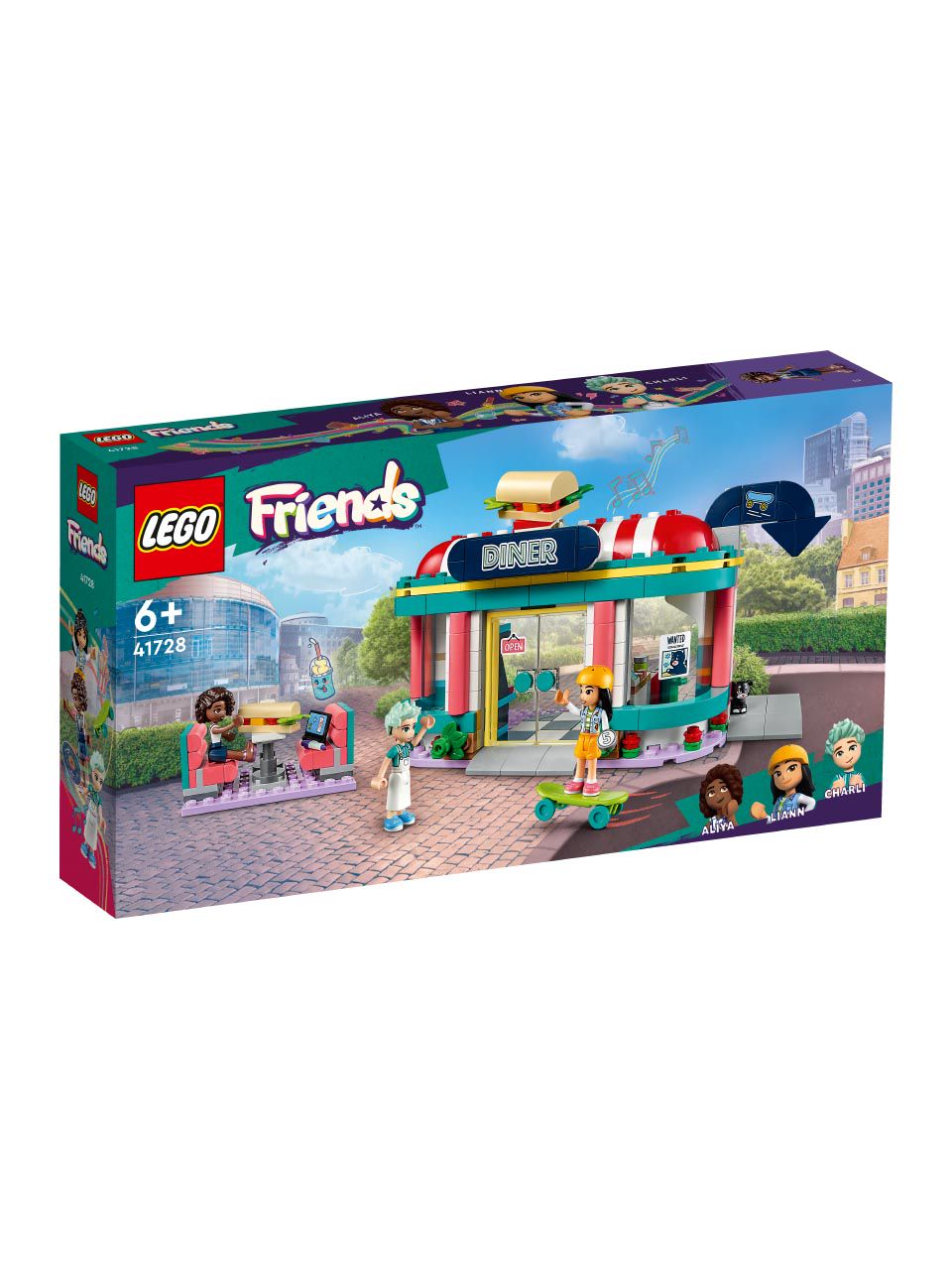 Lego friends skateboard online set