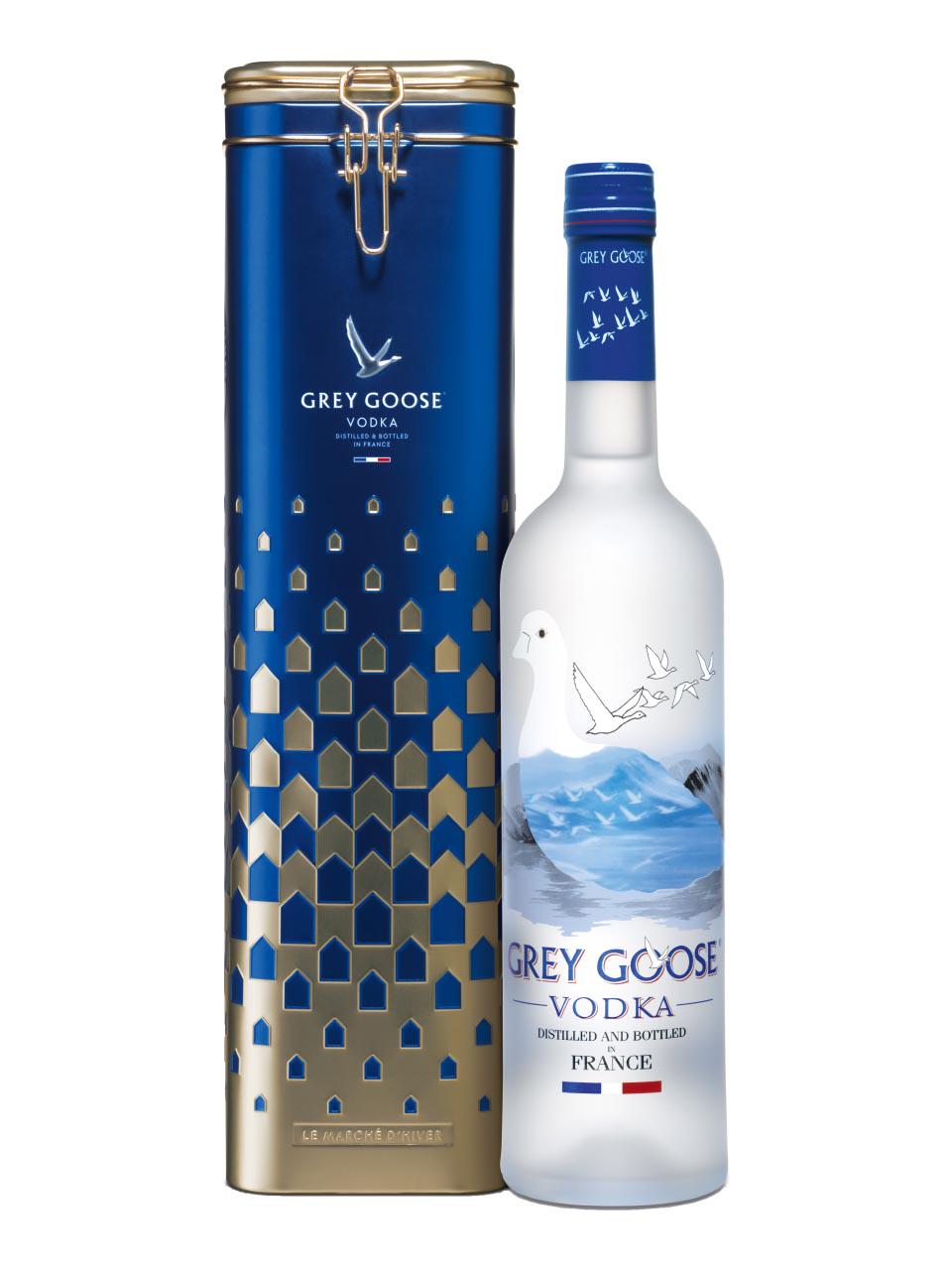 Grey Goose Vodka Tin Limited Edition 40 1L Frankfurt