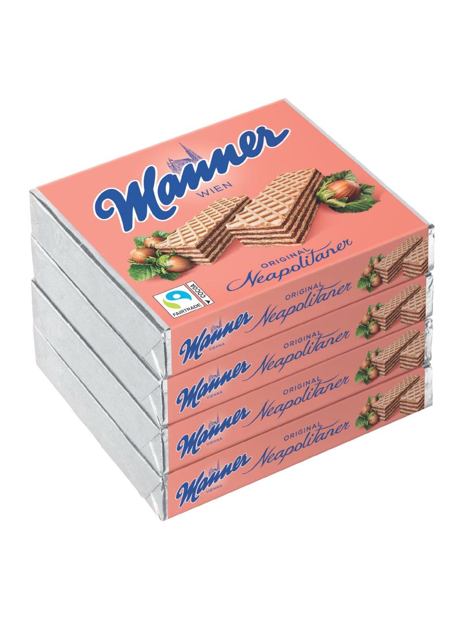 Manner Waffeln 4er Pack 300g Frankfurt Airport Online Shopping