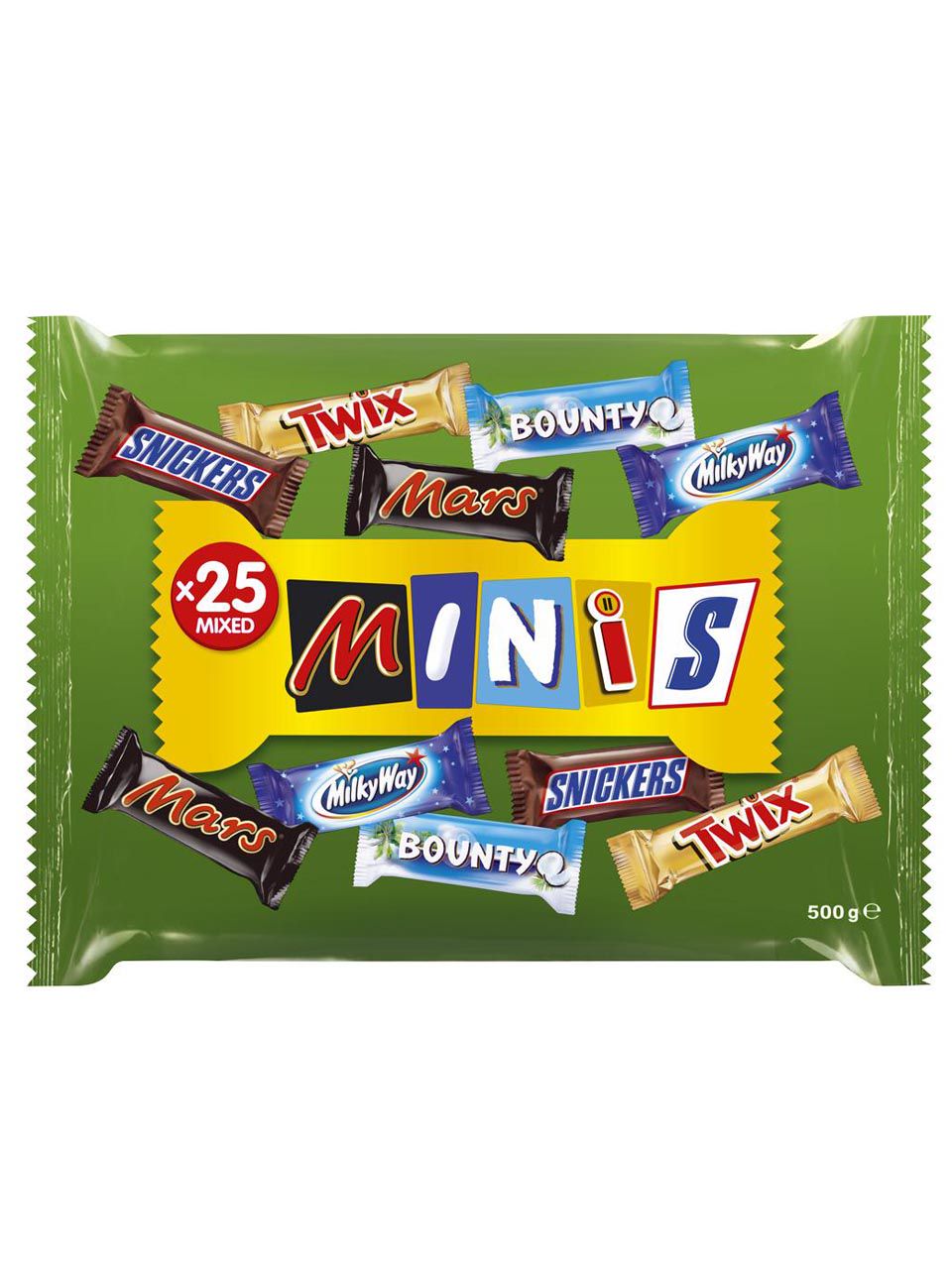 Chocolates Mars Minis Americanos Party Size Bolsa X 135 Uds