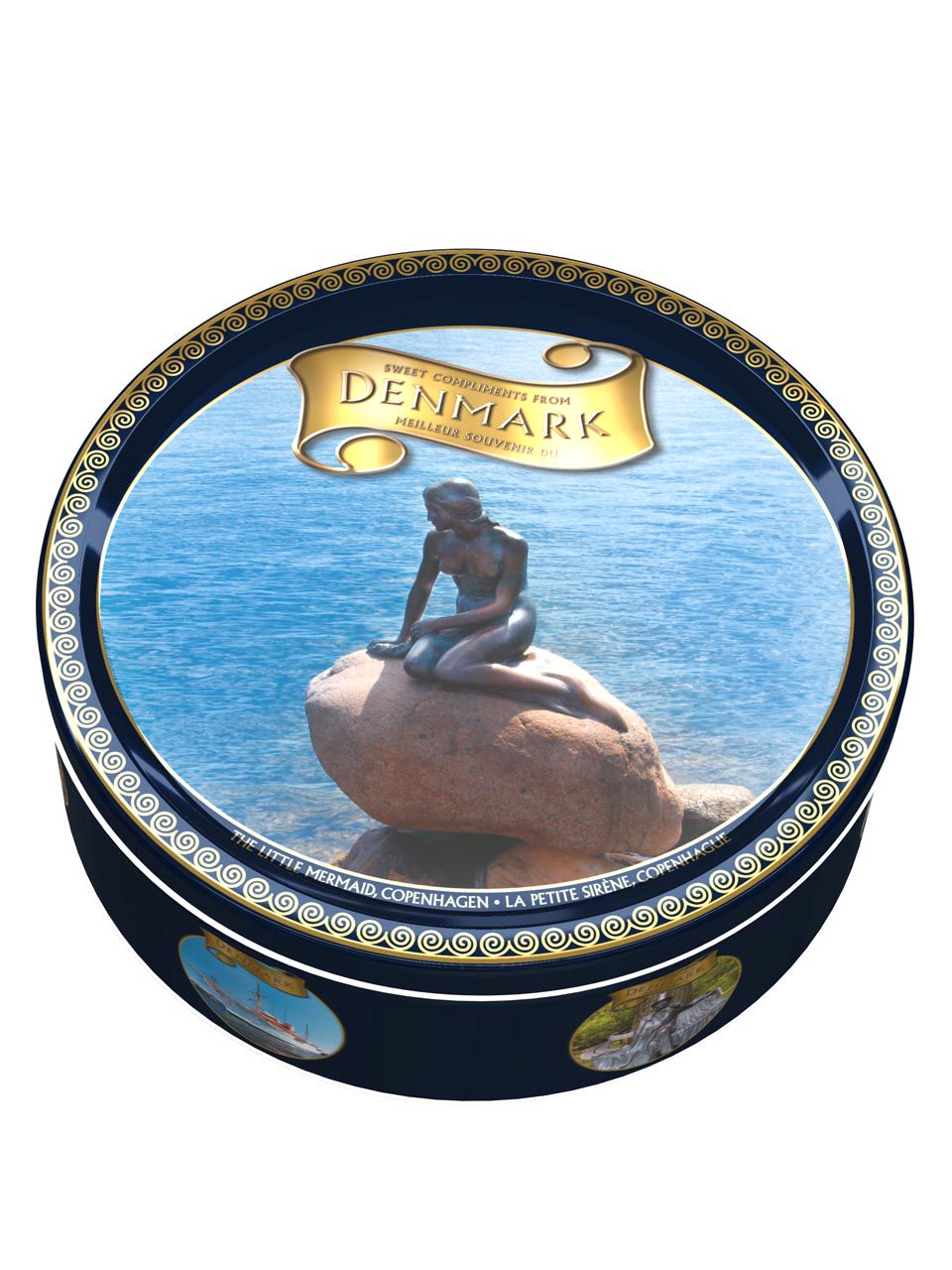 Kelsen Danish Butter Cookies in tin with different designs, 454g