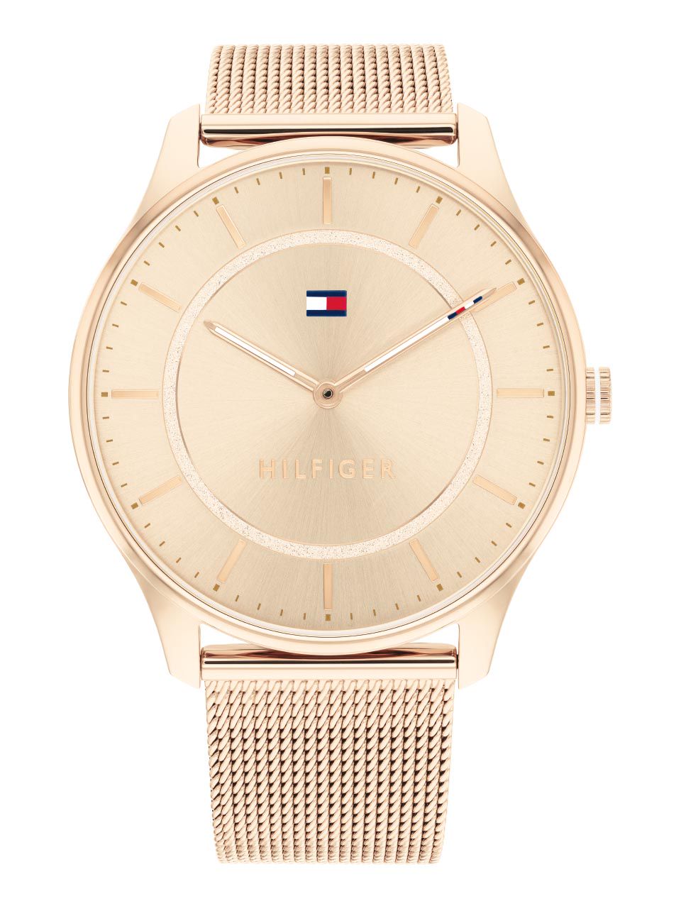 Tommy hilfiger deals women's gold watch