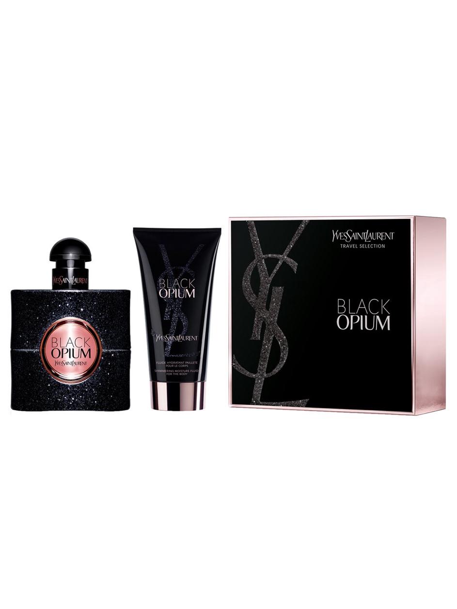 Reclaim the Night (at the airport): YSL showcases Black Opium Le