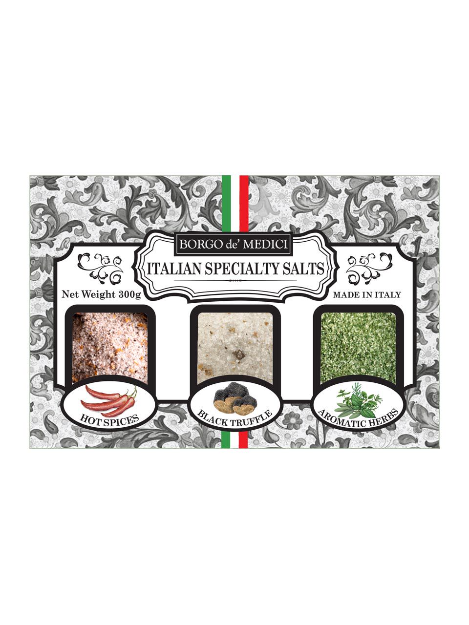 Borgo de' Medici - Italian Salt Selection (Chilli Pepper; Truffle