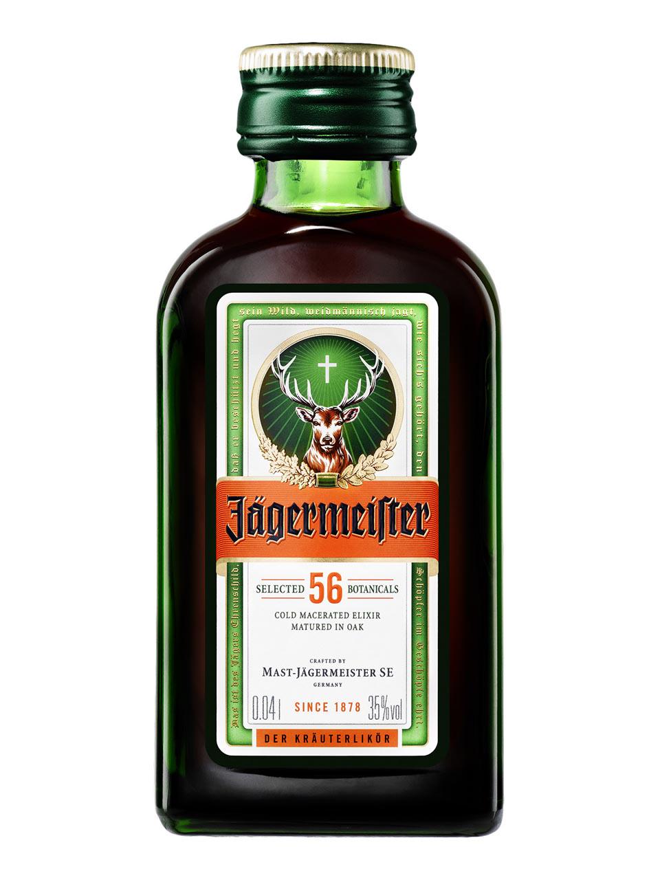 Buy Jägermeister Liqueur 35% 0.04L online at a great price