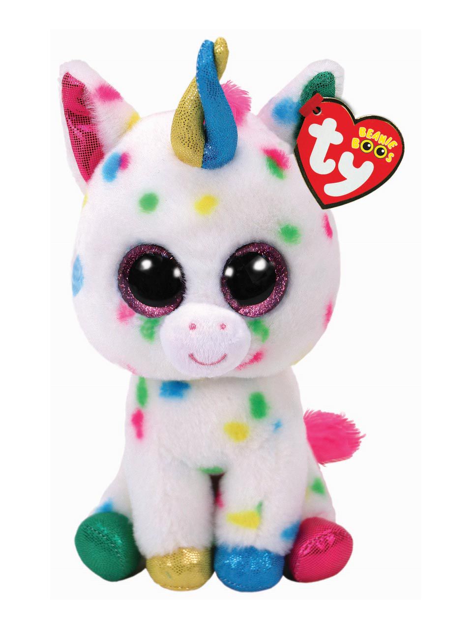 Rainbow unicorn beanie deals boo