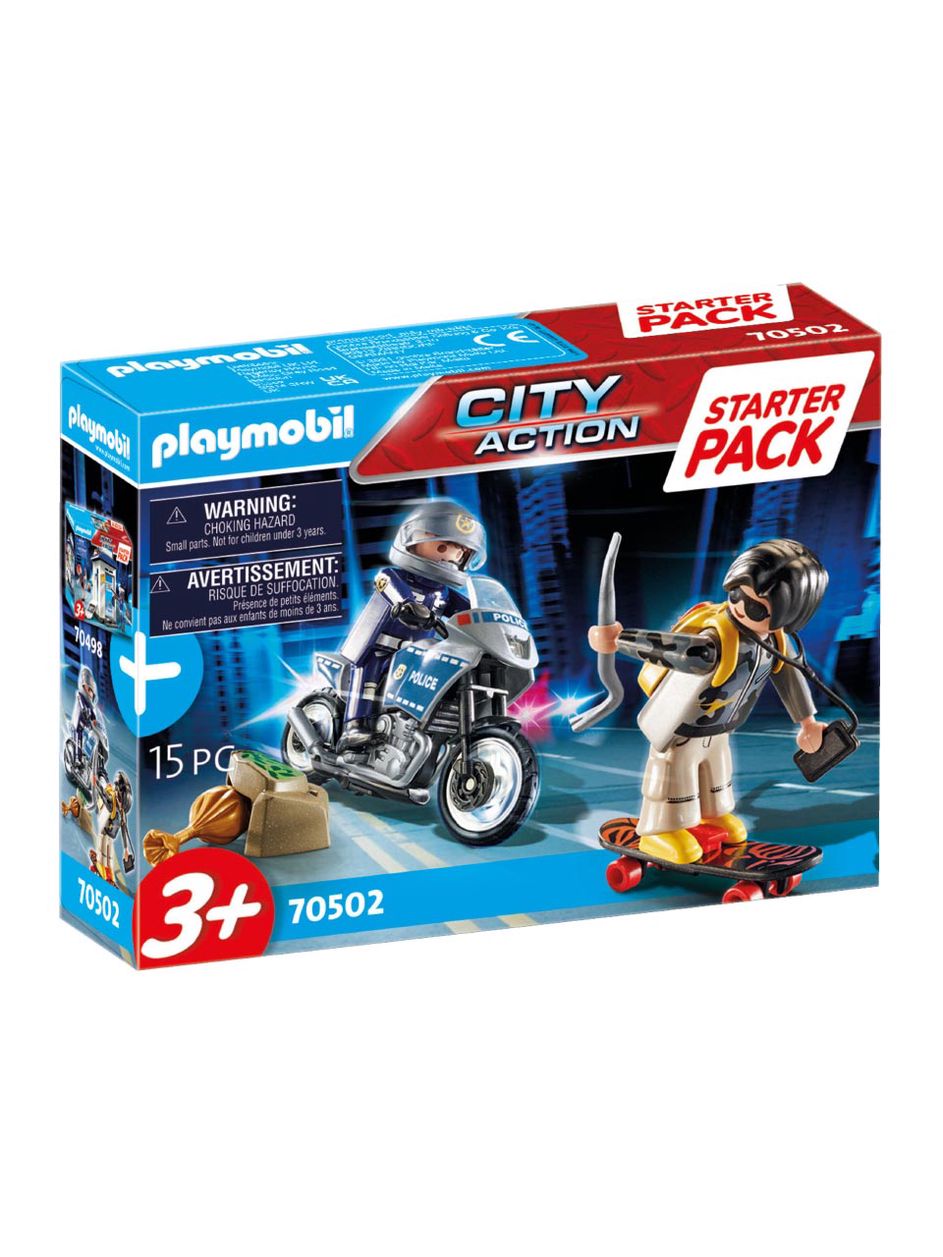 Playmobil, Playmobil Starter Packs, starter pack police chase Frankfurt Airport Online Shopping