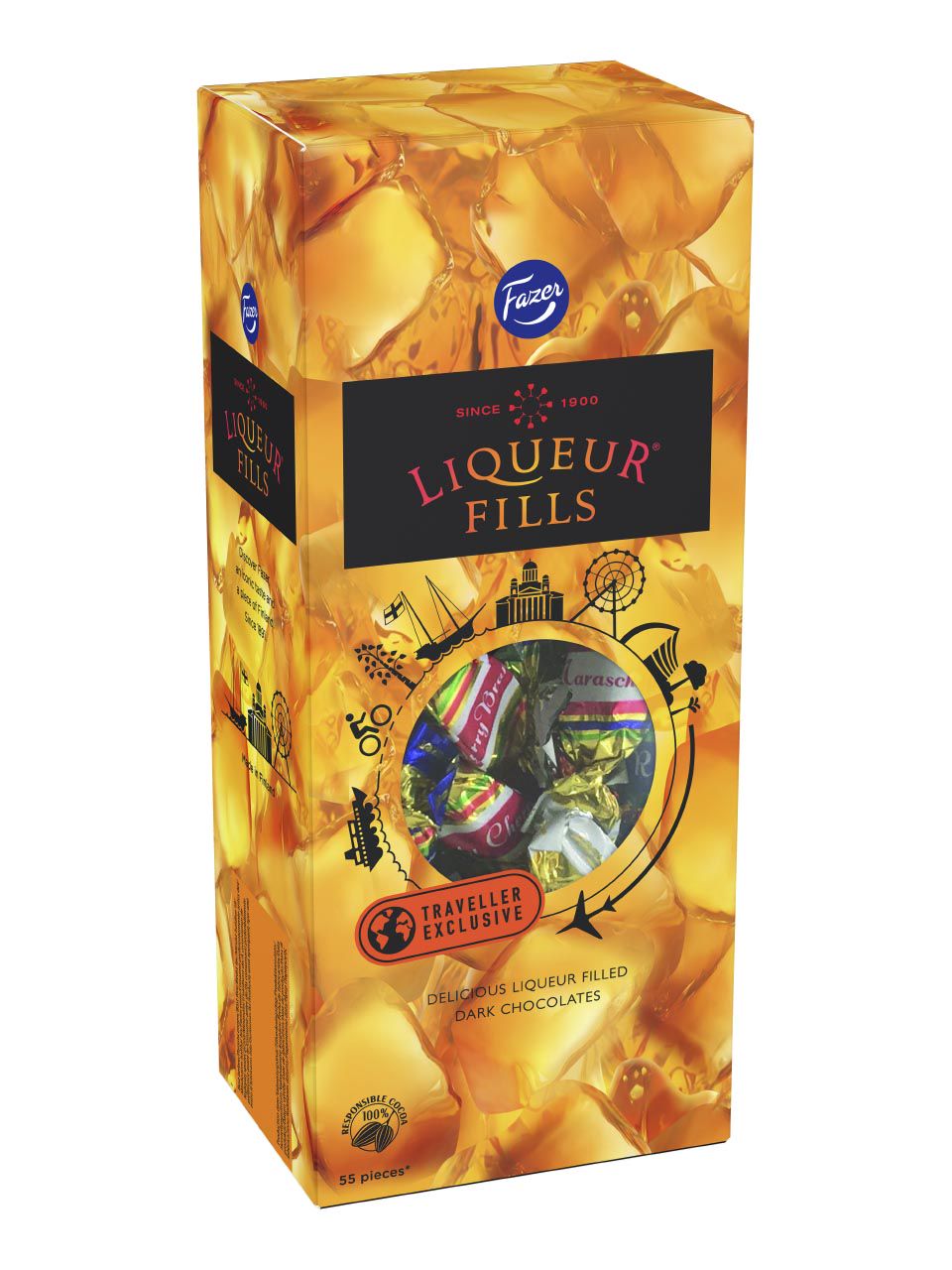 Fazer Liqueur Fills chocolates filled with liqueur 420g | Frankfurt ...