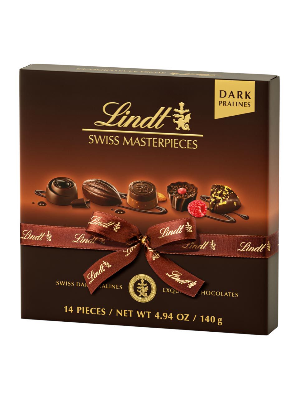 Lindt Swiss Masterpieces dark chocolate pralines 140g | Frankfurt ...