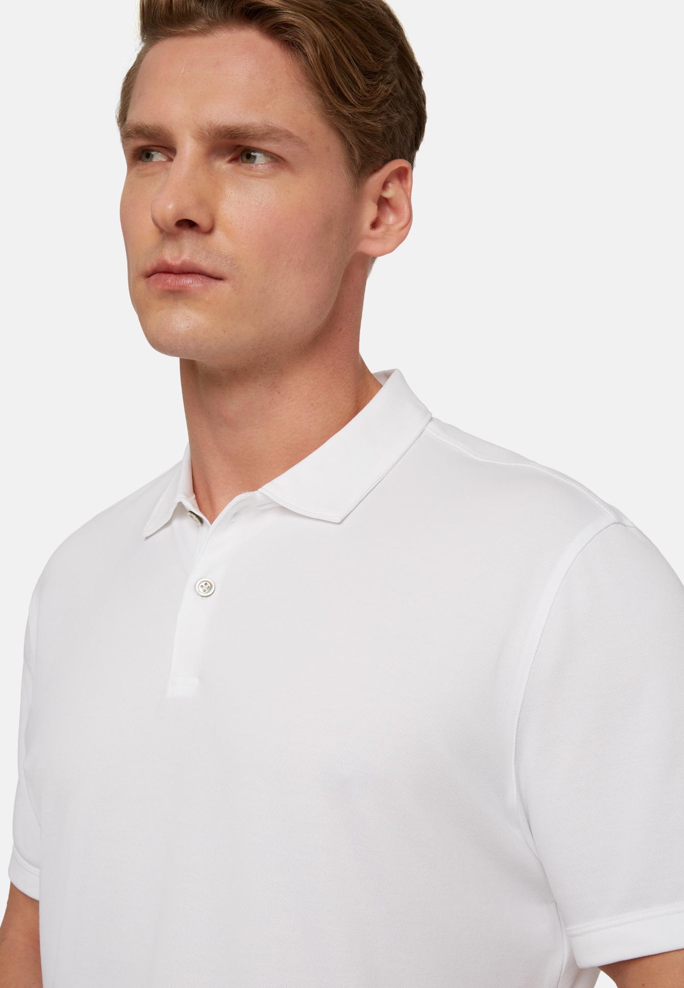 Spring Polo Shirt in Sustainable High-Performance Piqué | Frankfurt ...