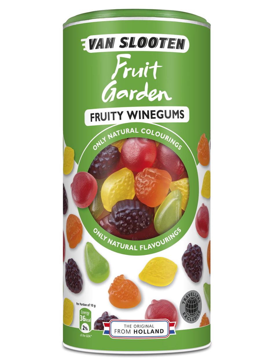 Van Slooten “Fruit garden” 甘草糖 340g 法兰克福机场网上购物