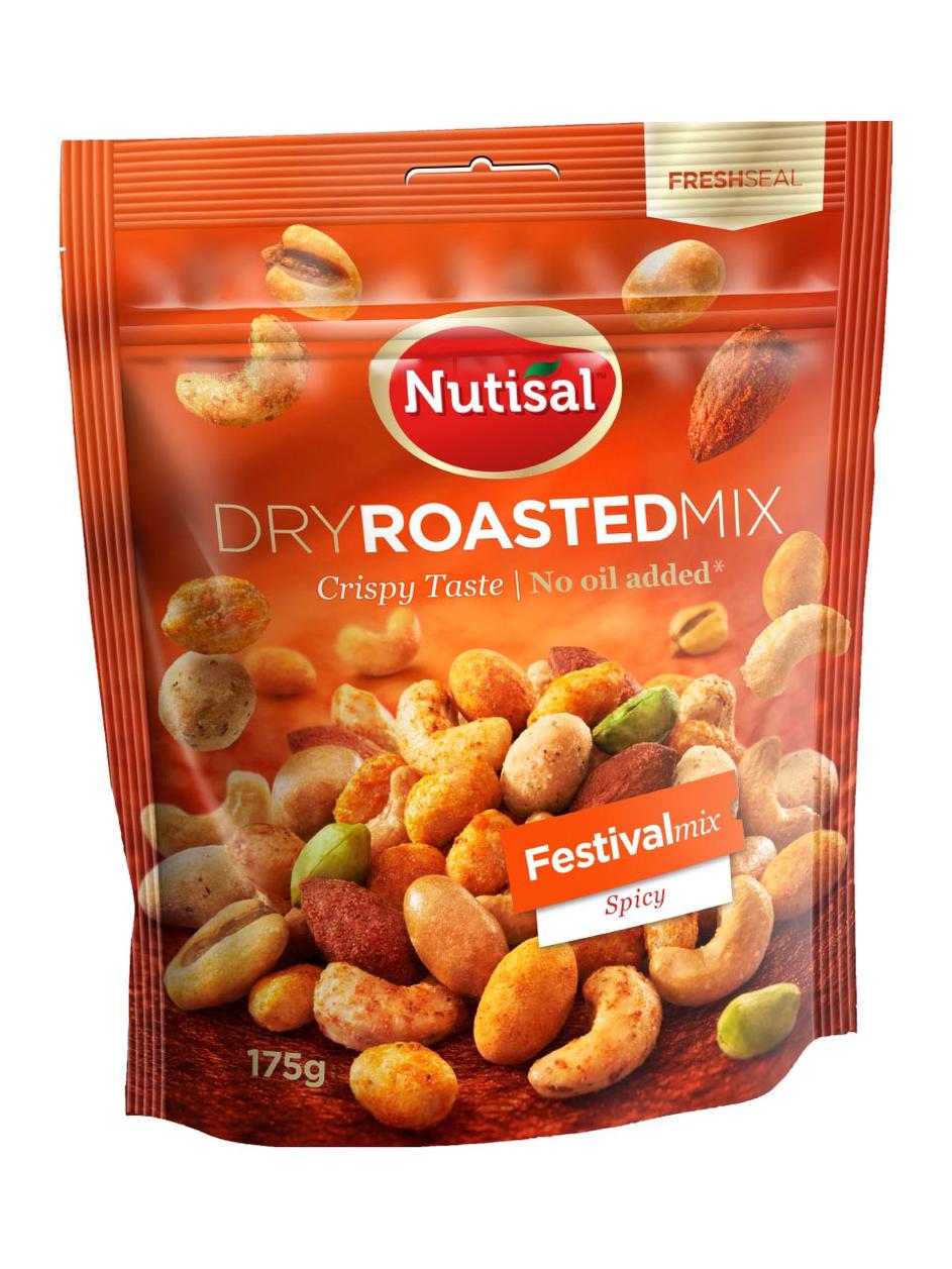 Nutisal Dry Roasted Festival Mix 175g | Frankfurt Airport Online