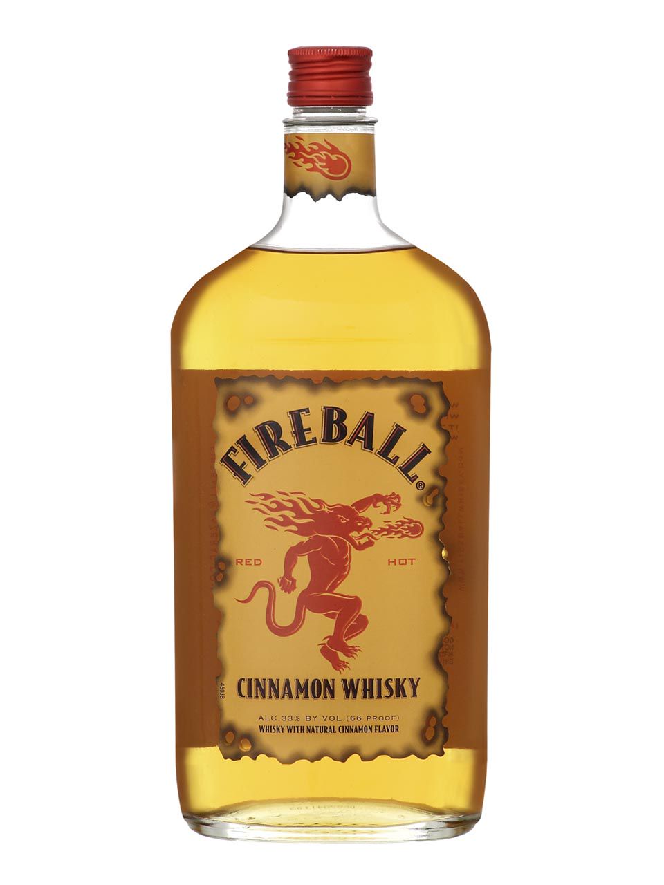 Fireball Cinnamon Canadian Whisky Liqueur 33% 1L