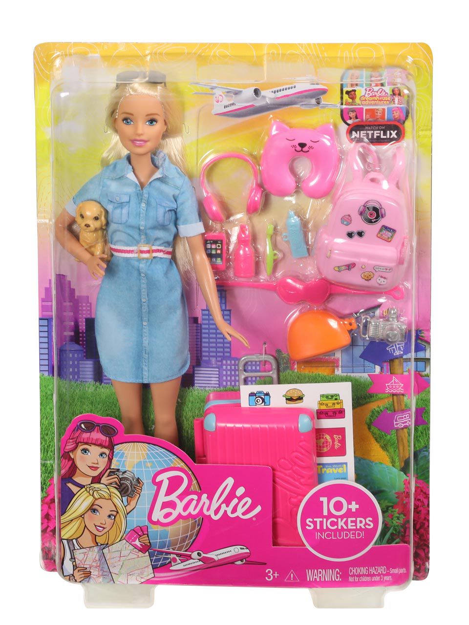 barbie travel puppe