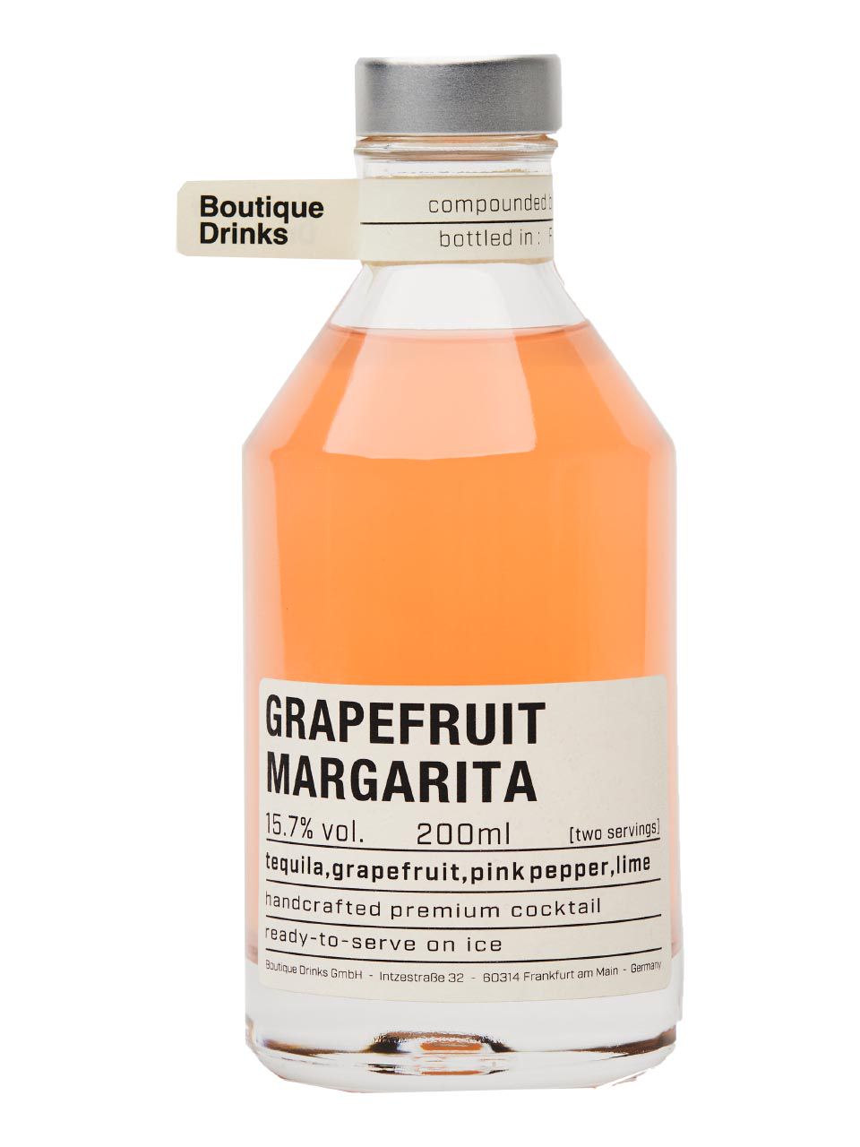 Boutique Drinks Grapefruit Margarita 15.7% 0.2L | Frankfurt Airport ...